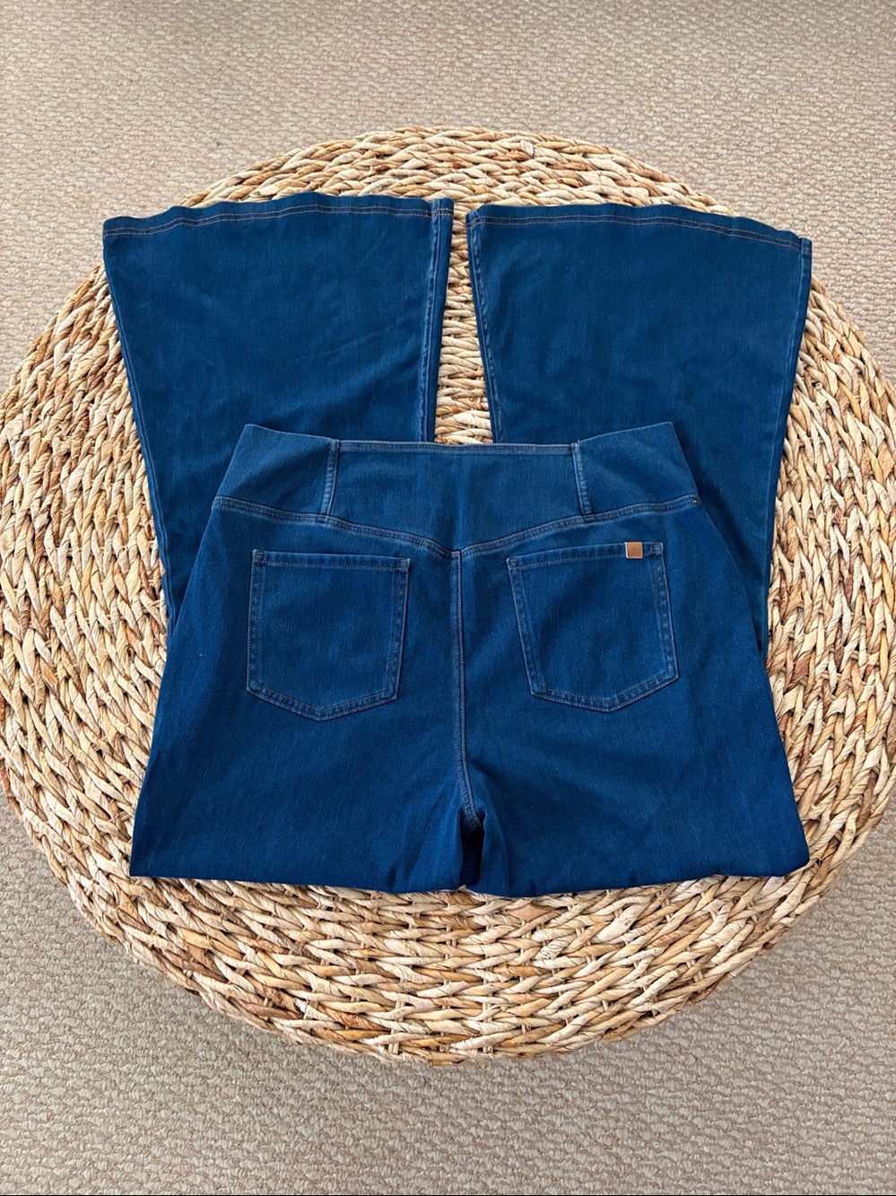 Halara Flex High Waisted Crossover Wide Leg Jean - Picture 8 of 16